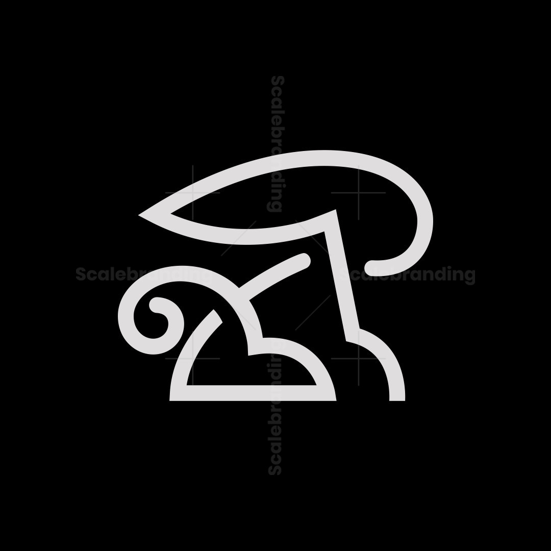 Simple Line Rabbit Logo | Scalebranding
