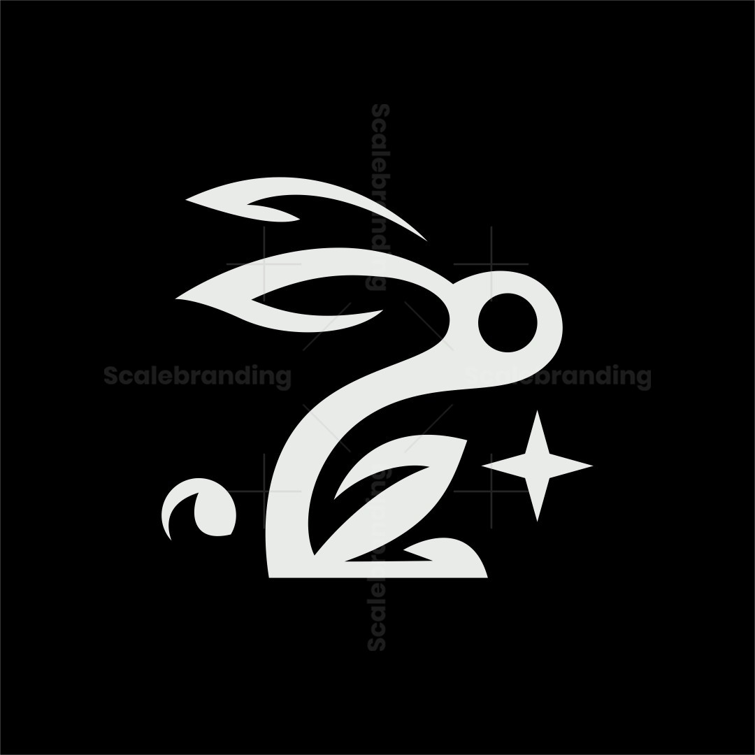 Simple Rabbit Star Logo | Scalebranding