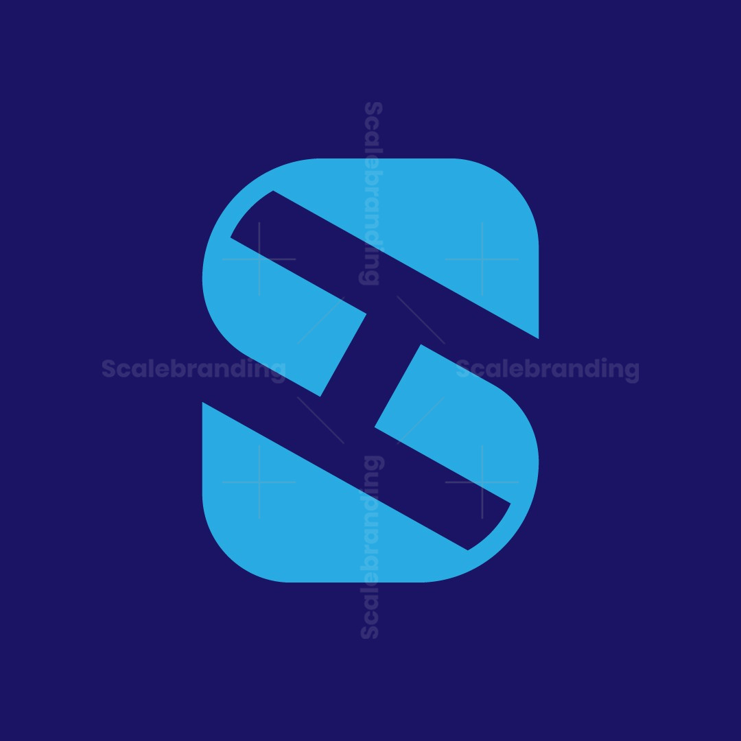 Simple s h logo scalebranding