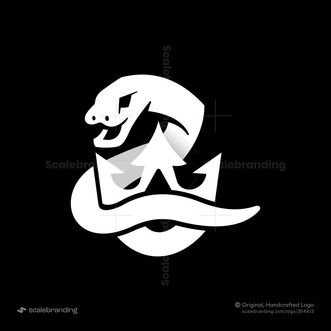 Snake Cross Logo | Scalebranding