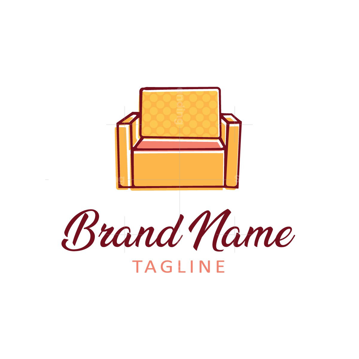 Sofa set Logo Scalebranding