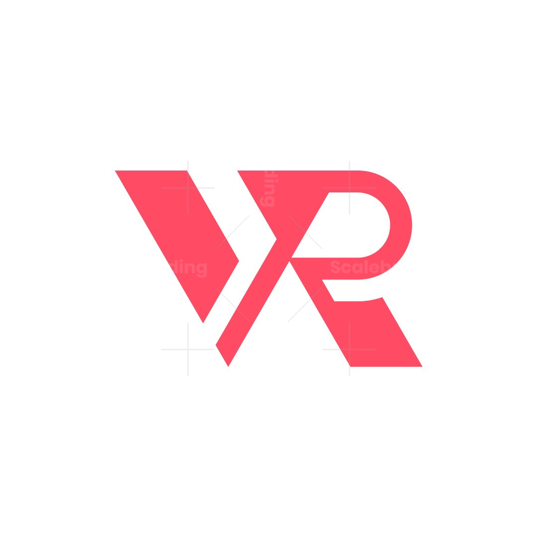 Vr Png Letters Vr Letter Logo Design