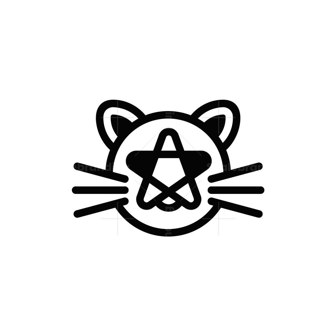 Star Cat Head Logo Scalebranding star-cat-head-logo-scalebranding