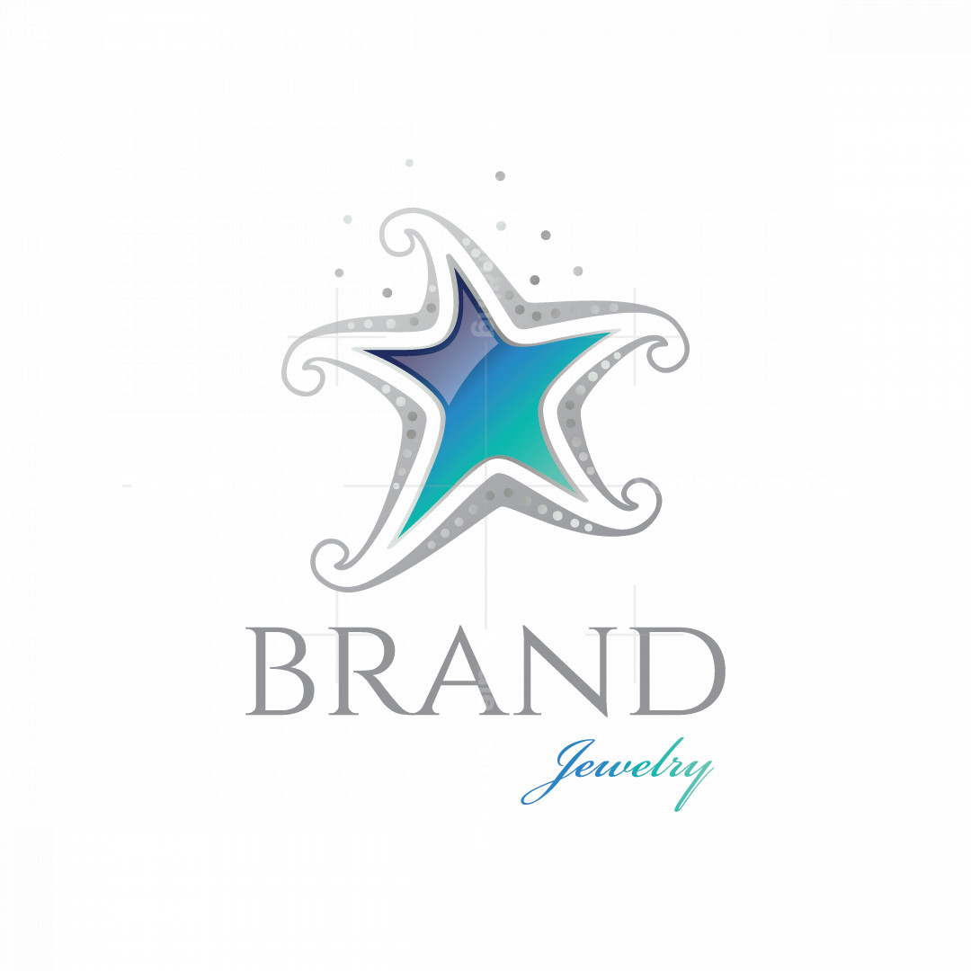 Starfish Jewelry Symbol Logo Scalebranding