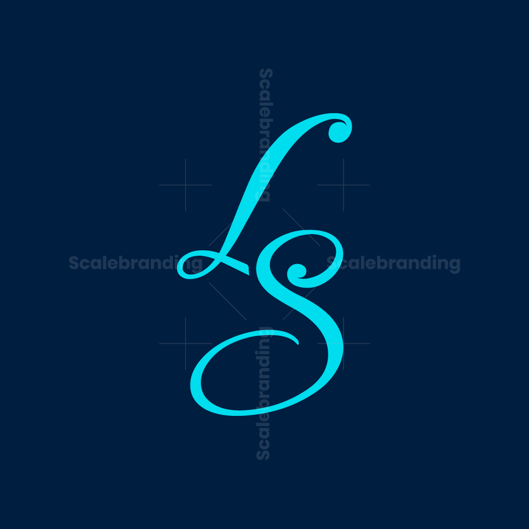 Stylish Letter LS Monogram Initial Logo | Scalebranding