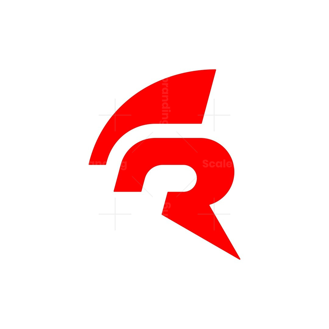 Stylish Sparta Letter R Logo | Scalebranding
