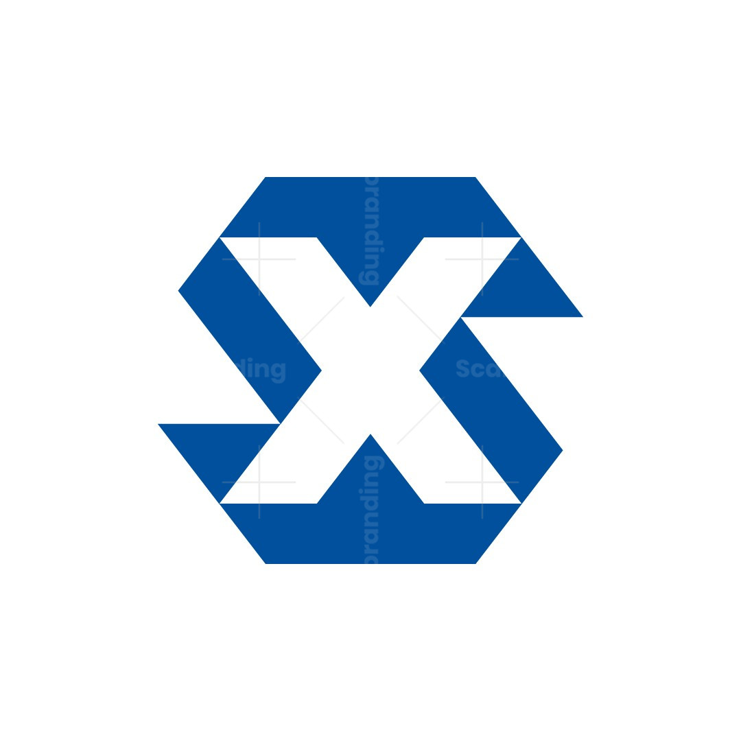 SX or XS Logo | Scalebranding, image size:1080x1080