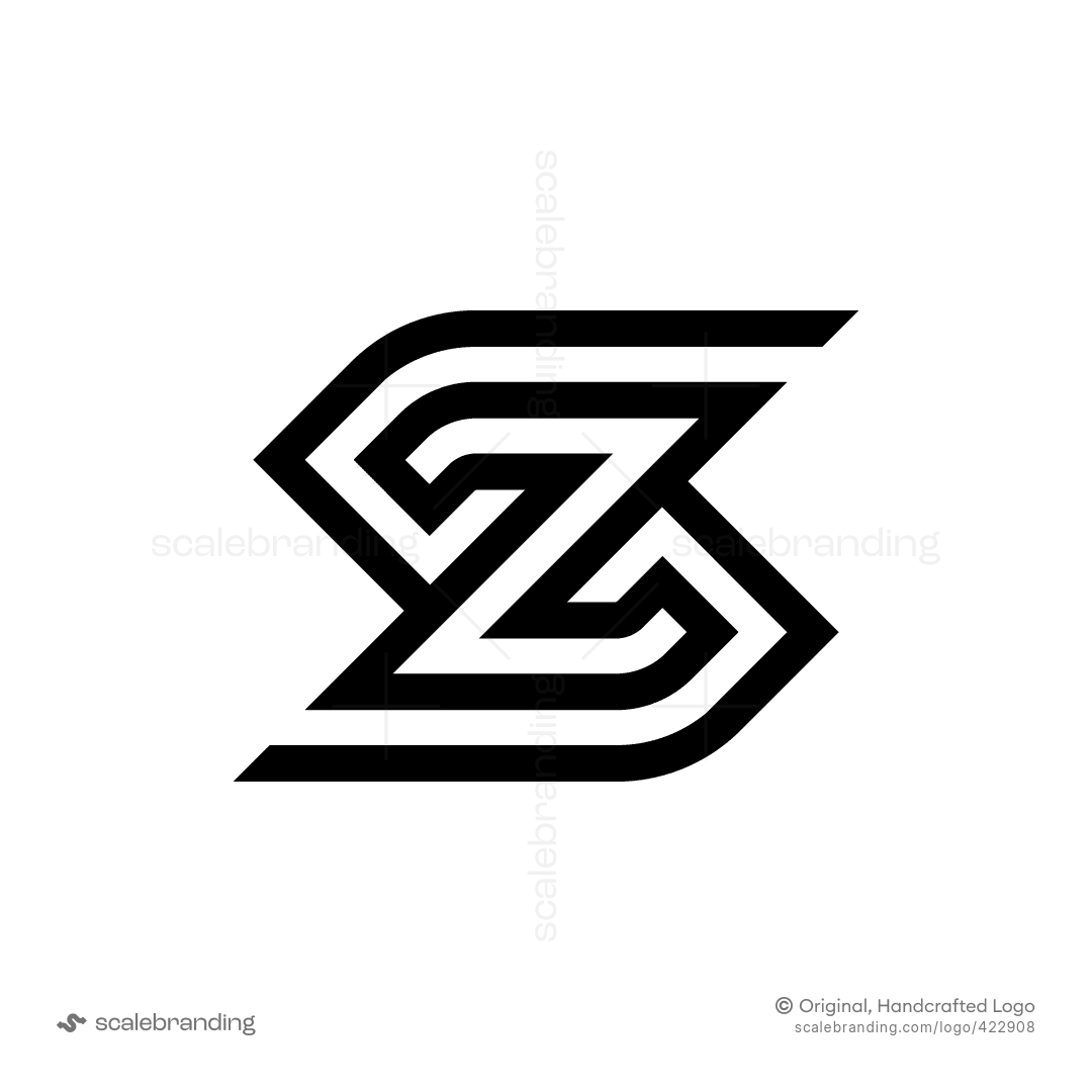 Abstract ZX Or SX Or SZ Logo | Scalebranding