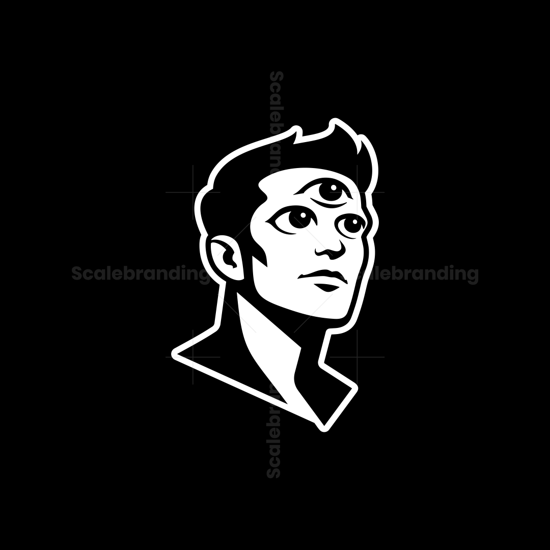 Third Eye Vision Man Logo Design | Scalebranding