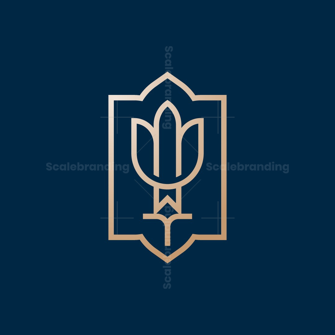 Heraldry Flower Logo | Scalebranding
