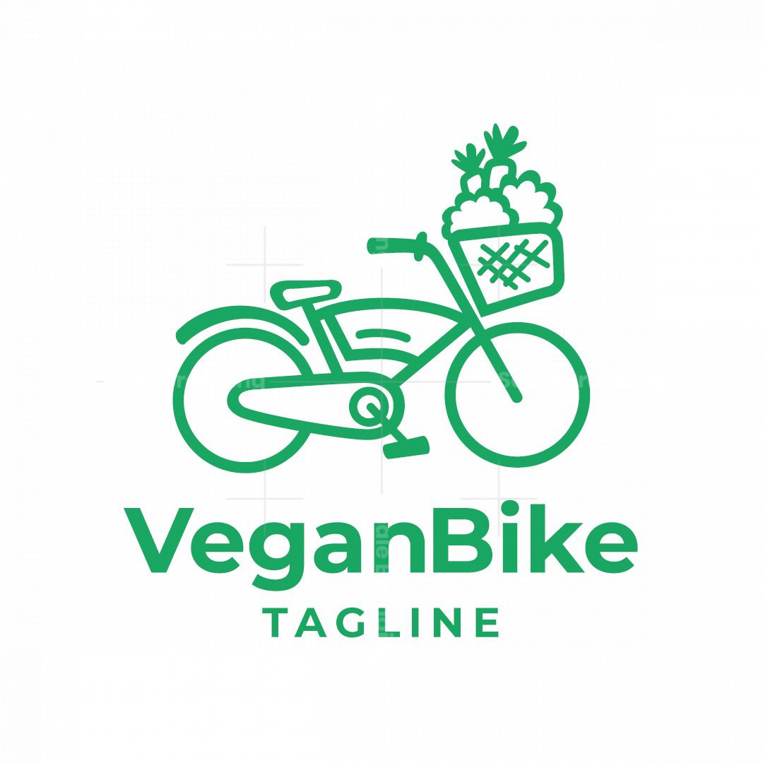 Vegan Bike Logo Scalebranding