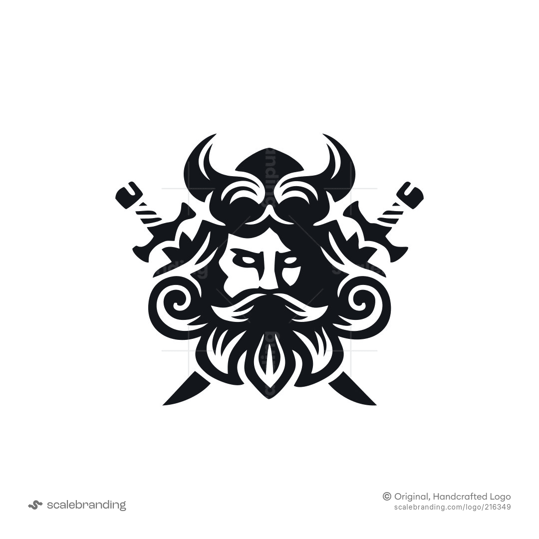 Viking Logo Barbarian Logo | Scalebranding