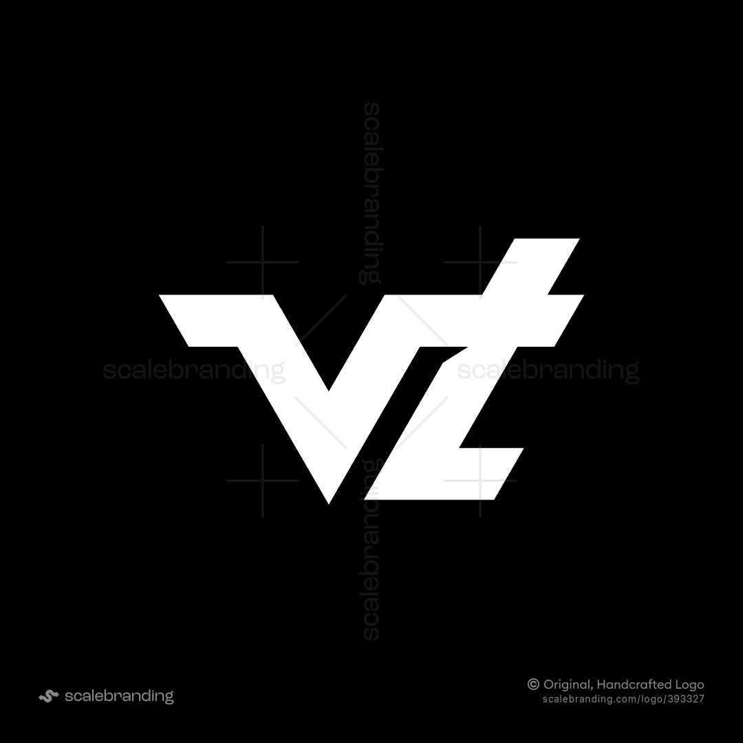 Vt Monogram Letters VT Modern Monogram Logo | Scalebranding