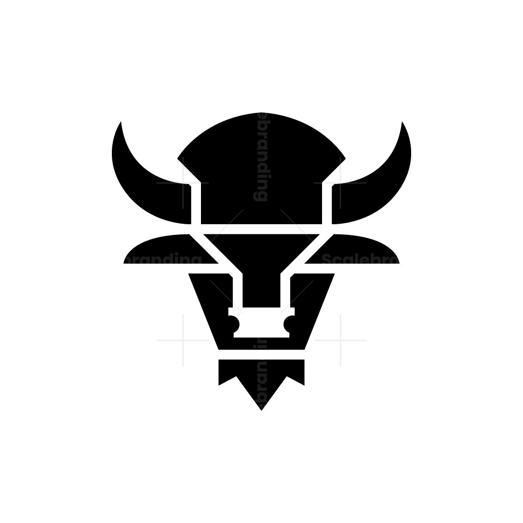 Black Bison Logo Premium Vector | Bison Silhouette With Vintage