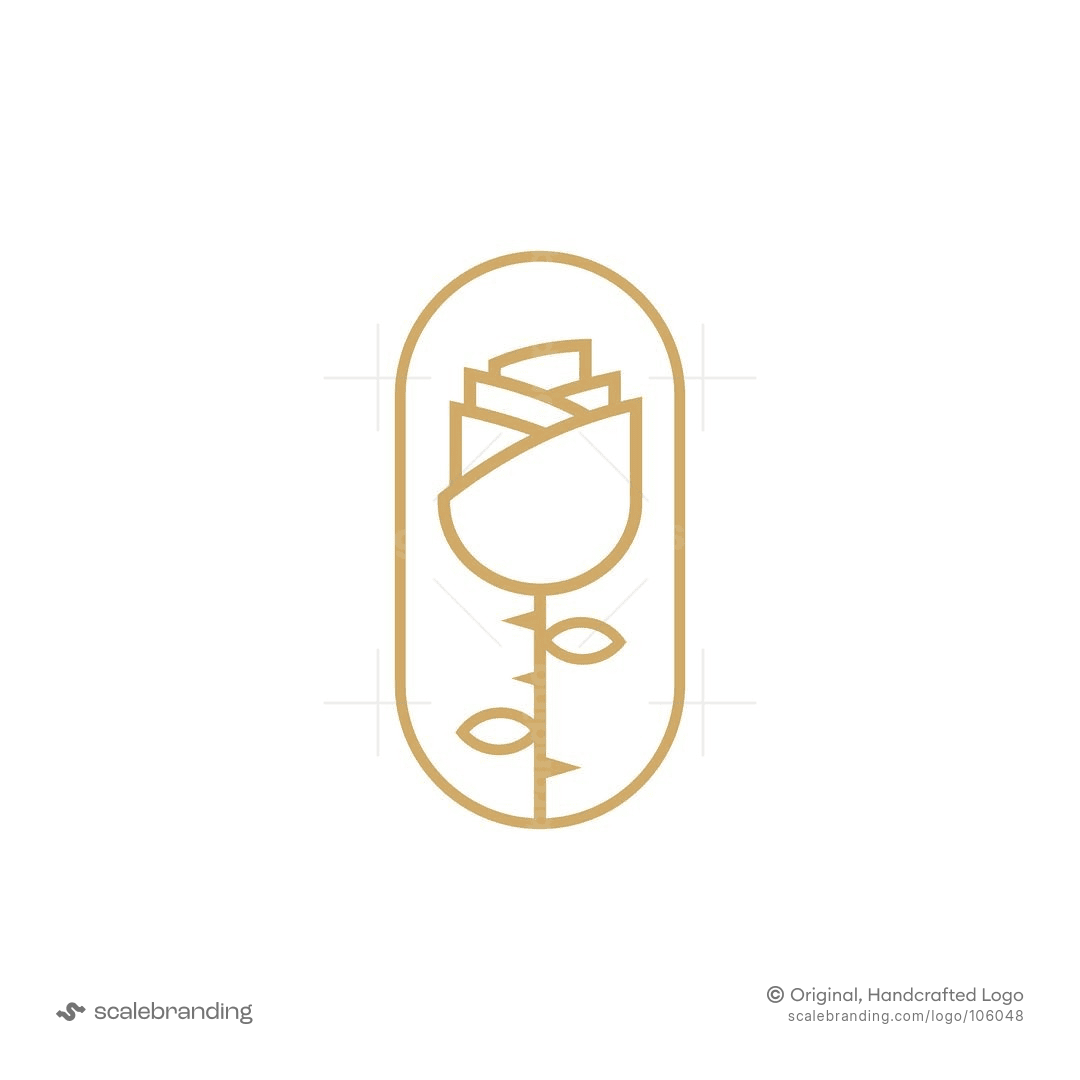 Wild Rose Graphics Wild Rose Logo | Scalebranding