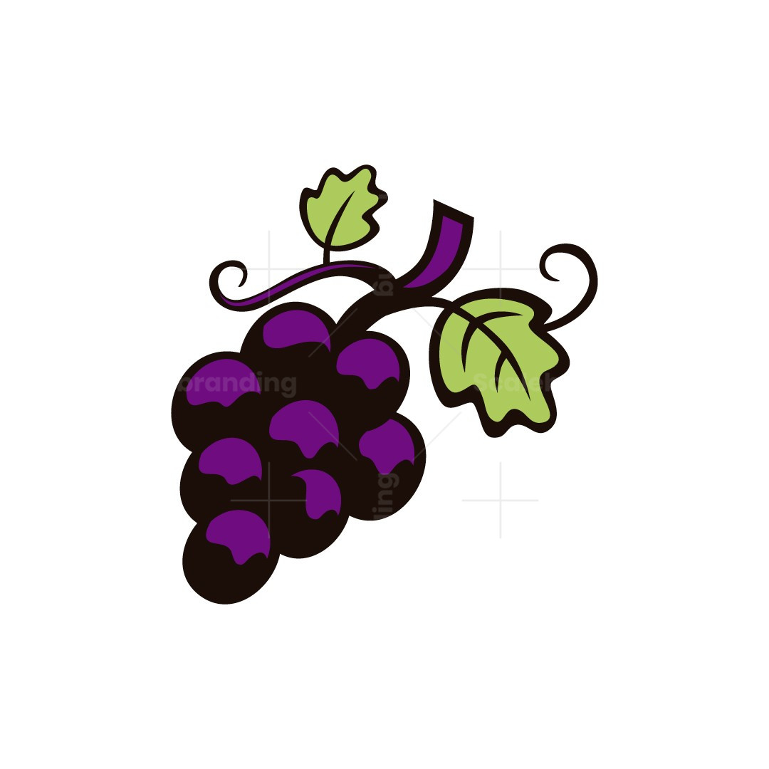 Wine Cellar Grape Winehouse Logo Scalebranding