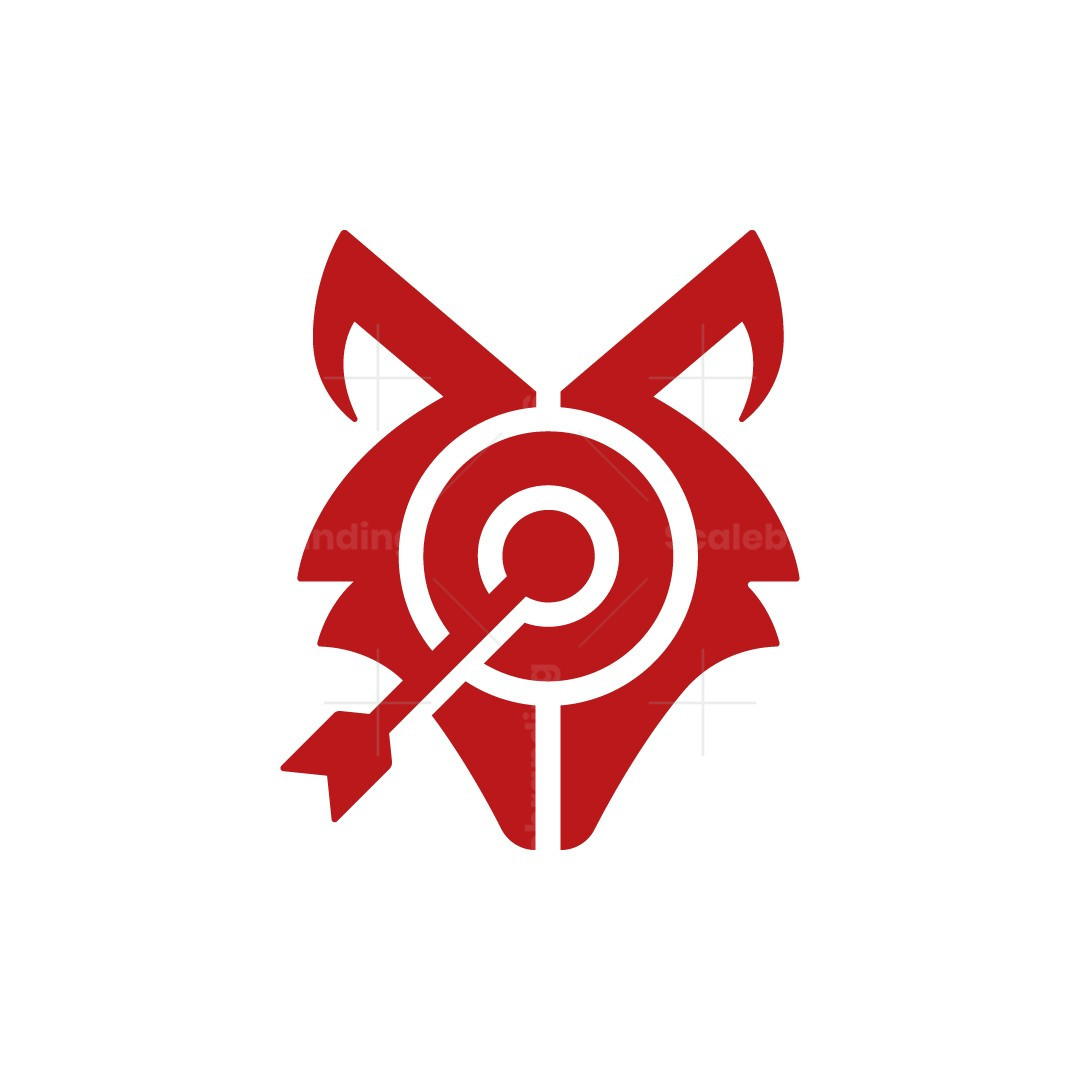 Wolf Head Target Logo | Scalebranding