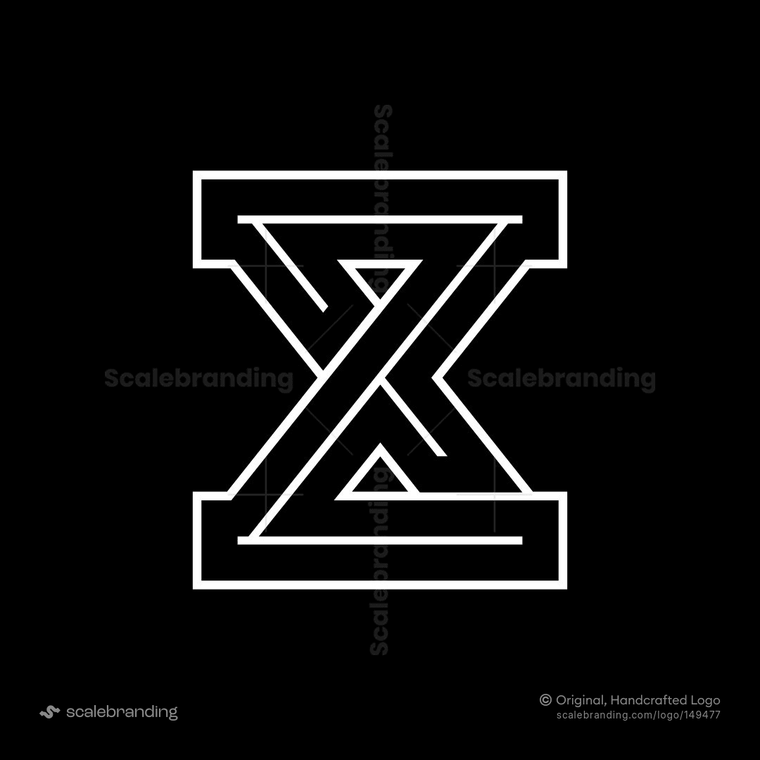 XZ or ZX Monogram Logo | Scalebranding