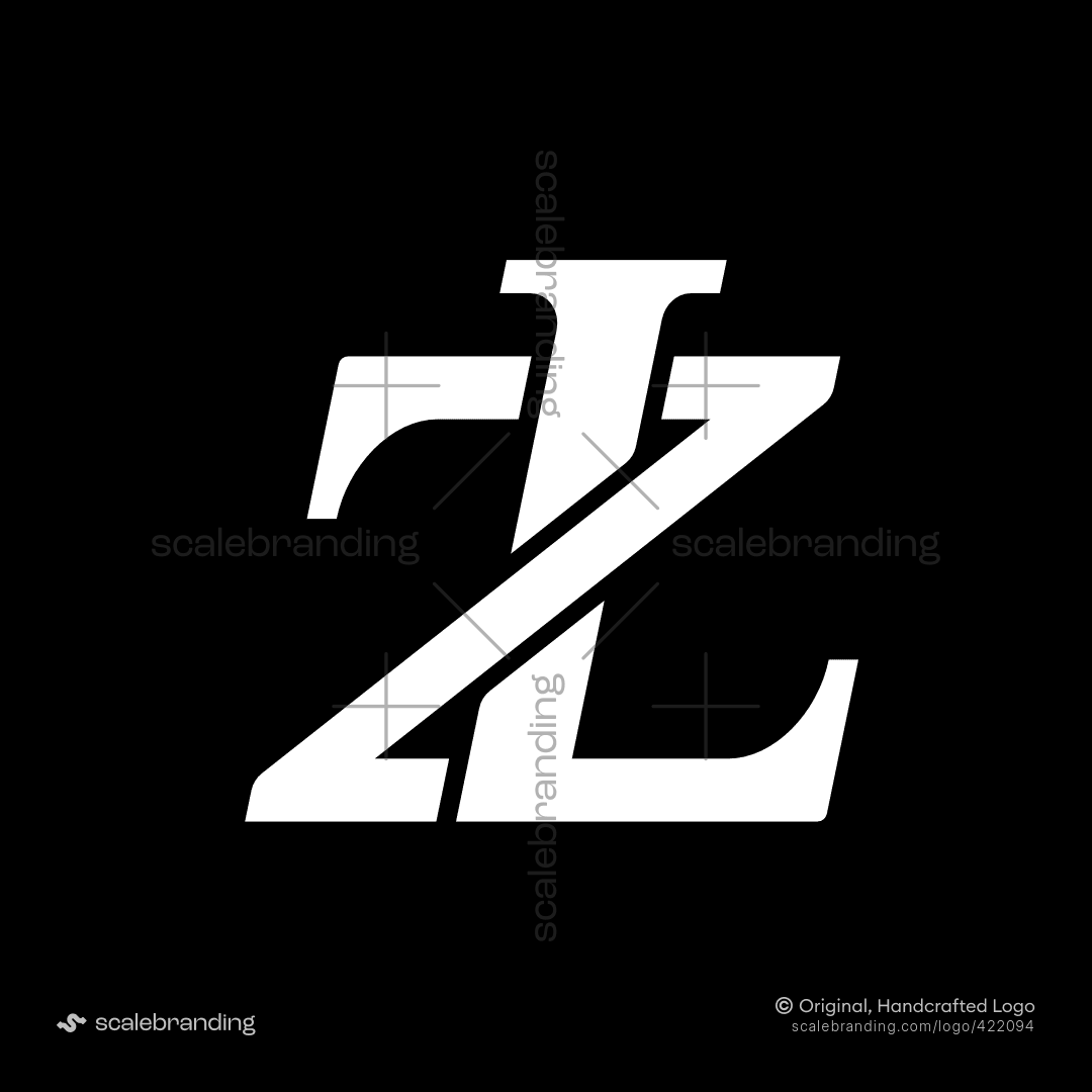 Modern ZX XZ Monogram Logo | Scalebranding