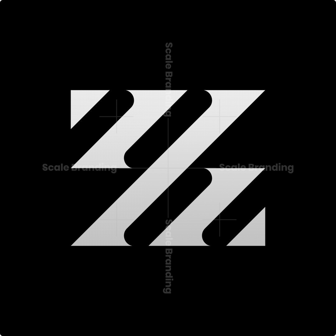 GOSS ロゴデザイン Modern ZX XZ Monogram Logo | Scalebranding
